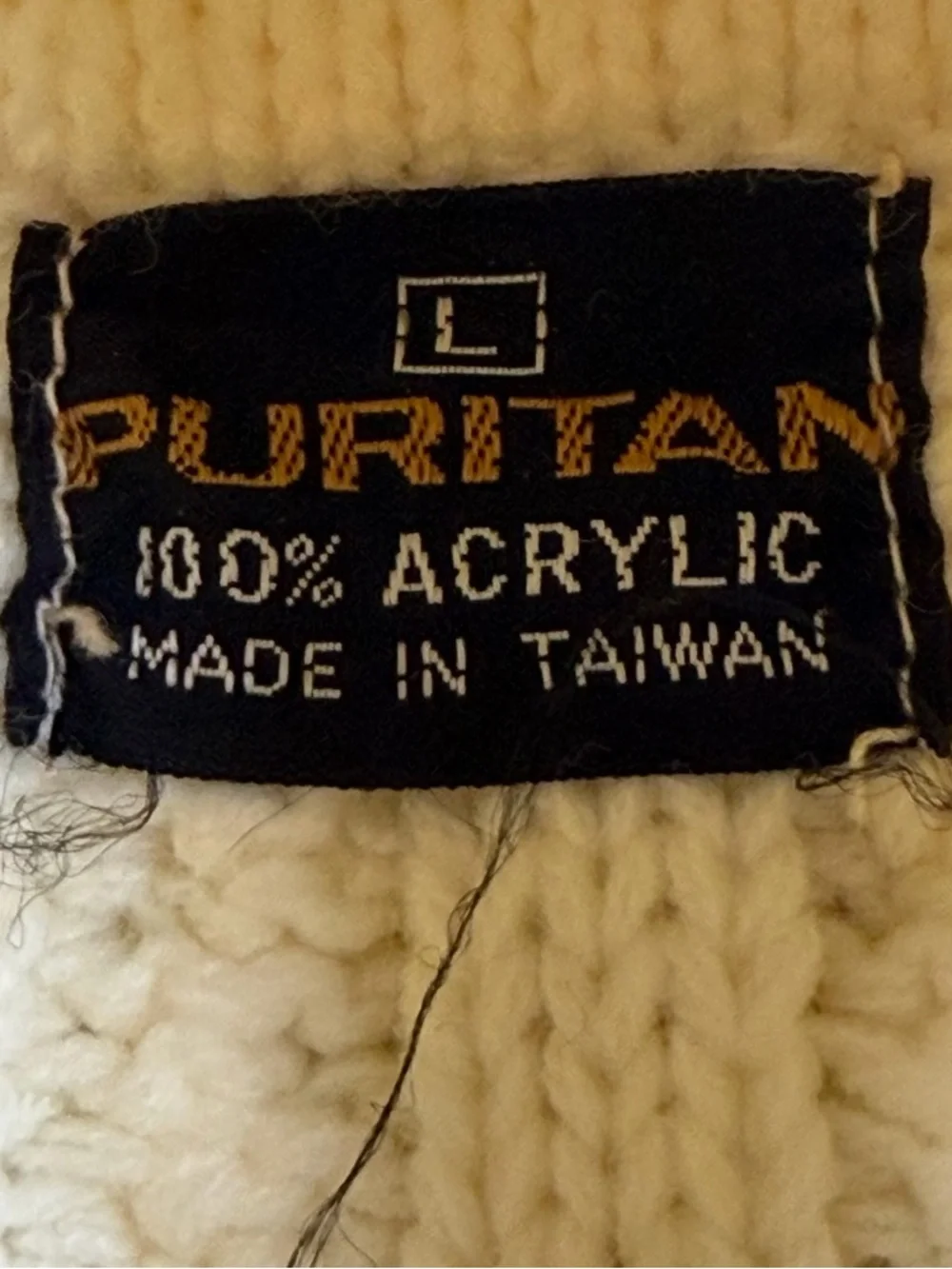 Vintage Puritan‎ Cable Knit Sweater